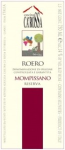 2010 Cascina Ca’Rossa ‘Mompissano’ Roero Riserva