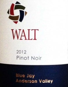 Walt ‘Bluejay’ Pinot Noir Anderson Valley